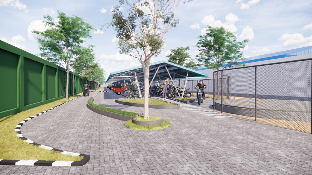 Cycle Park & Facility Building